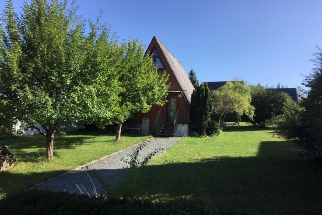 Gemuetliches Ferienhaus Mit Sonniger Terrasse Frankenwald Naehe Badesee Smart-Tv Lichtenberg  Zewnętrze zdjęcie