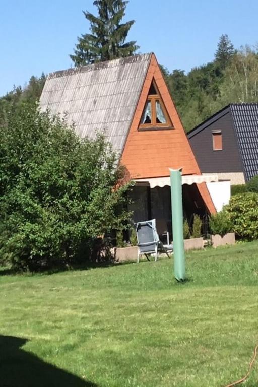 Gemuetliches Ferienhaus Mit Sonniger Terrasse Frankenwald Naehe Badesee Smart-Tv Lichtenberg  Zewnętrze zdjęcie